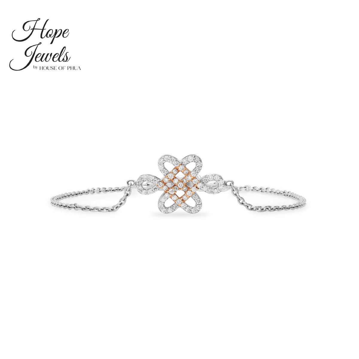 Hope Jewels Love Infinity Bracelet (One Motif)