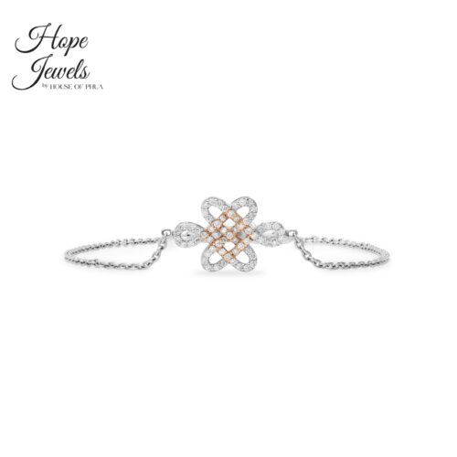 Hope Jewels Love Infinity Bracelet, one motif